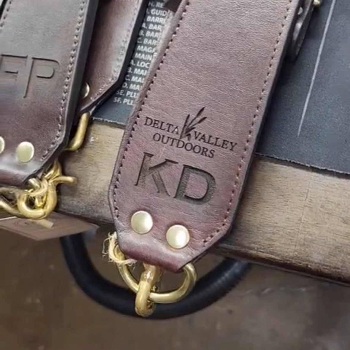 Waymon Leather Gun Loop & Sling