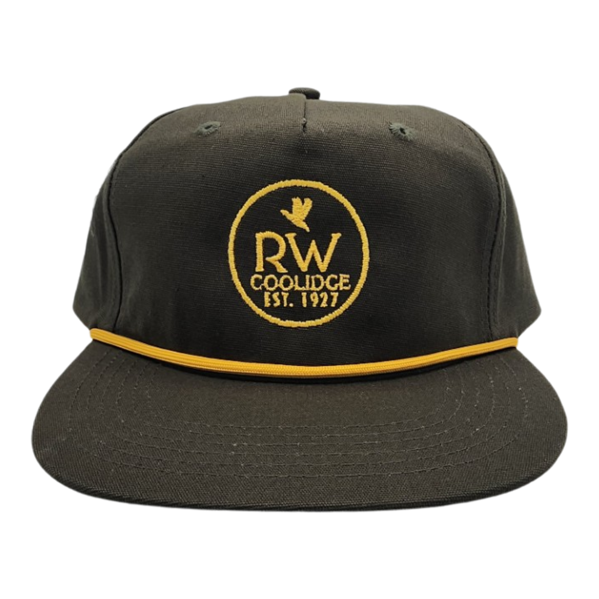 Black & Gold Rope Cap