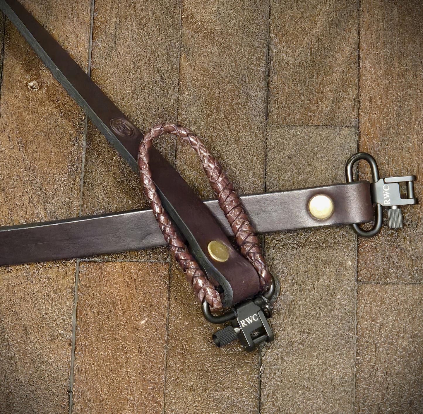 Waymon Leather Gun Loop & Sling