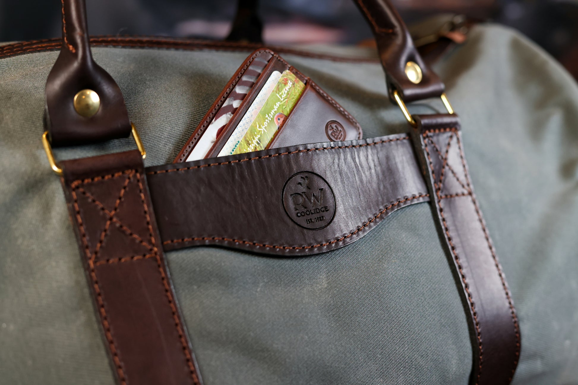 Jackson Waxed Canvas Weekender Duffel