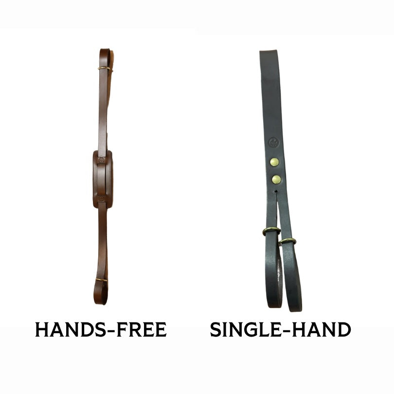 Drew Turkey Tote — Hands-Free and Single-Hand variants side by side
