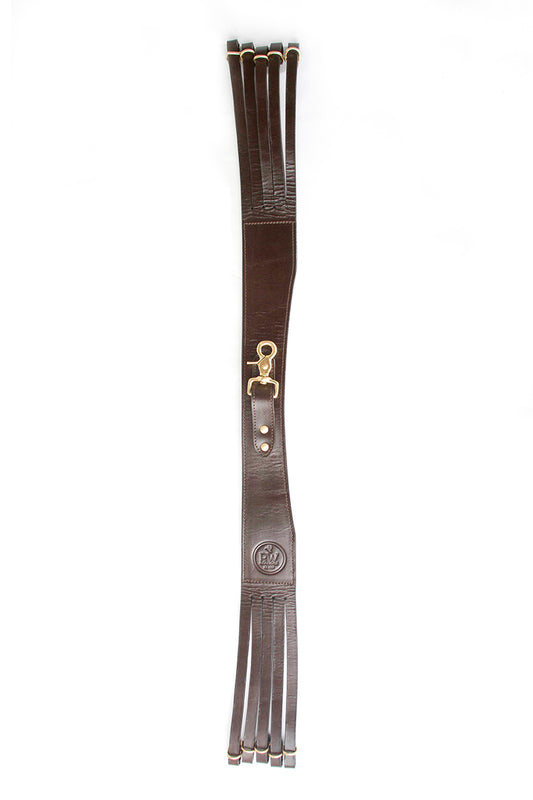 Leather Duck Strap with Brass
